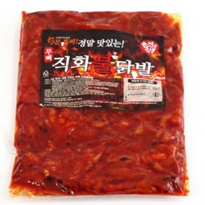 화진 매운 불 직화 무뼈 닭발 뼈없는 닭발 300g