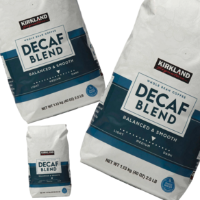 커클랜드 시그니처 디카페인 하우스 블랜드 원두 (Kikland Signatue Decaf House Blend Whole Bean Medium Roast), 3개, 1.13kg, 홀빈(분쇄안함)