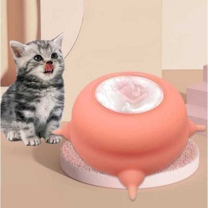 아기고양이 자동 우유병 그릇 애완동물 용품, 1개, 유리 공급기+주사기(열림)