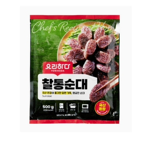 요리하다 찰통순대 (500G), 5개, 500g