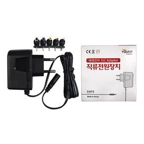 태영전자 전자식아답터 TY 6V 600mAh 벽걸이형