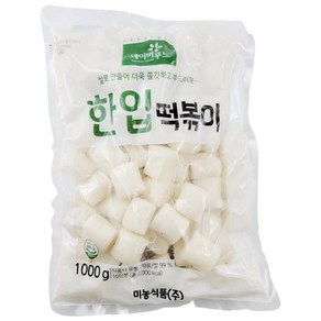 원하프한입떡볶이 1000G미농식품, 1개