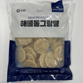 해물동그랑땡 프리미엄 행복한맛남 1kg, 1개, 단품