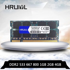 노트북 메모리 Ram SO-DIMM DDR2 4GB 2GB 1GB PC2-4200S PC2-5300S PC2-6400S DDR 2 1G 2G 4G 533Mhz 667MHZ