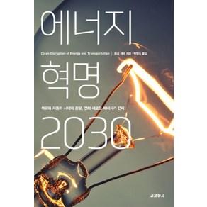 에너지 혁명 2030:석유와 자동차 시대의 종말 전혀 새로운 에너지가 온다, 교보문고, <토니 세바> 저/<박영숙> 역