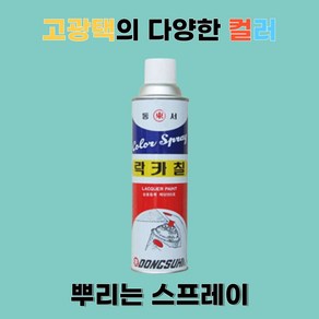 조씨네 동서 락카 도색 스프레이 페인트, 1개, 연청