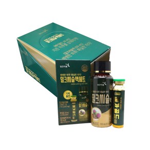 밀크씨슬액세트 (밀크씨슬액 100ml+메가골드 20ml) 10개, 120ml, 10세트
