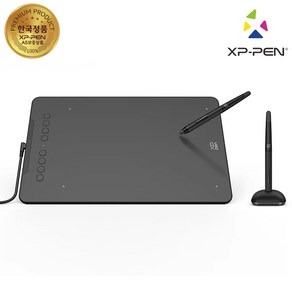 XP-PEN 엑스피펜 DECO 01 V3 드로링 펜 타블렛 블랙 (한국정품)