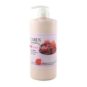 CAREN 카렌 핸드&바디로션 1000ml (체리&스트로베리)