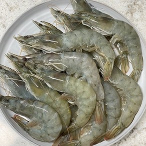 국산 제철 새우 1kg 40미 내외 새우철 왕새우 흰다리새우, 1개