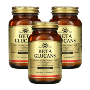 솔가베타글루칸 Beta Glucans tablets 이뮨 다이제스티브 섬유소, 3개, 60정