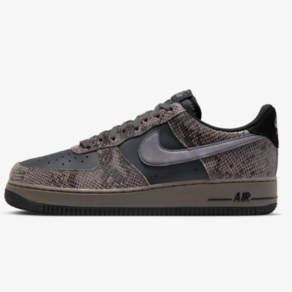 [늘정품] 나이키 NIKE 에어 포스 1 07 LV8 오프 누아르 케이브 스톤 블랙 라이트 카본 뱀피 헤리티지 스태디 패션스니커즈 HF2898-001