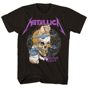 ROCKPANDA Metallica 반팔티 Damaged Justice '88 Tou