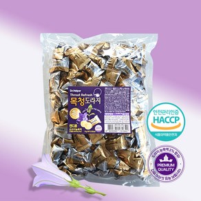 목청 도라지 캔디 1kg 건강사탕 목에좋은 목캔디 대용량, 1개