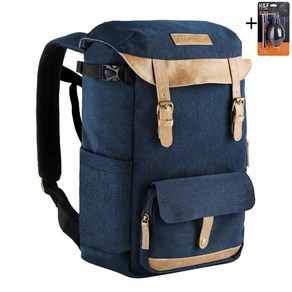 K&F Concept 카메라 대용량 백팩 (클리닝세트) Lage Blue Camea Backpack (KF13.066), 1개