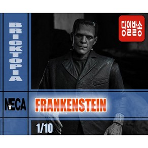 [국내당일발송] NECA 7인치 FRANKENSTEIN -프랑켄슈타인 흑백버전 네카 정품 NECA 04805-, 1개