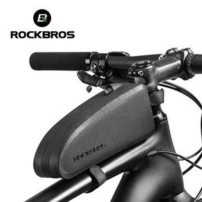 ROCKBROS 파니 블랙 싸이클링 탑튜브백, ROCKBROS 파니블랙 싸이클링 탑튜브백 L, 1개