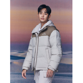 아이더 아이더(EIDER) 남성 여성 공용 겨울 푸퍼 구스 다운 자켓 배색형스타일 가볍고 보온성 우수 DUW23548 GL PUFFER (GO LIGHT 푸퍼) UNI KD2