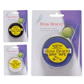 보우 브랜드 테니스 배드민턴 그립 테이프 웨트 타입 3개입 3개 말이 슈퍼 25mm x 3pcs BOW BRANDBOW003, ＹＬ, -, ＹＬ