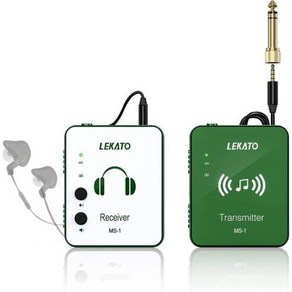 무선 송수신기 송신기 수신기 LEKATO 이어폰 모니터 시스템 24Ghz IEM 자동 스튜디오 라이브 MS1G, 1.1SET geen, 01 1SET geen, 1.1SET geen