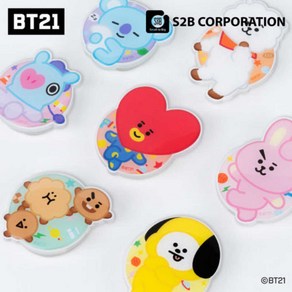 _ BT21 파티 젤리 그립 홀더, 알제이_944938