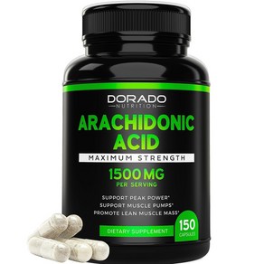 아라키돈산 오메가6 지방산 도라도 Aachidonic Acid 고함량 1500mg 150 캡슐, 1개, 150정