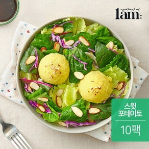 [AKMALL]1am 토핑업 알뜰샐러드 스윗포테이토 195g x 10팩, 10개