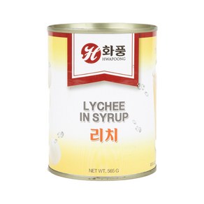 화풍 리치 통조림 565g, 1개