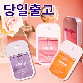 Saeip 휴대용 손소독제 스프레이 미니 뿌리는 세니타이저 식약처인증, 40ml, 1개