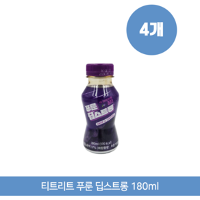 티트리트 푸룬 딥스트롱, 4개, 180ml