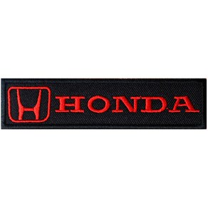 와펜 D743 - HONDA_사각 혼다 블랙 마크 패치 와펜