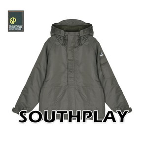 SOUTHPLAY 기본베이직 카키 사우스플레이 보드복 야상자켓패딩 겨울야상패딩 항공자켓 단체복 빅사이즈 방풍자켓