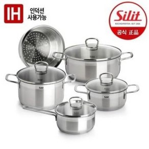 실리트 프리모 실리썸 냄비 5종세트 (편수16+양수16L 20L 24L 20H), 1개