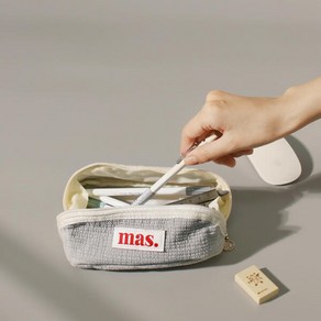 아트박스/마스마룰즈 180도 Hapoom pencil cosmetic pouch _ Gay, 색상, 1개