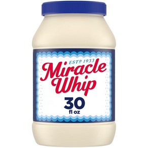 미라클 휩 마요-라이크 드레싱 Miacle Whip Mayo-like Dessing Keto and Low Cab, 5개, 887ml