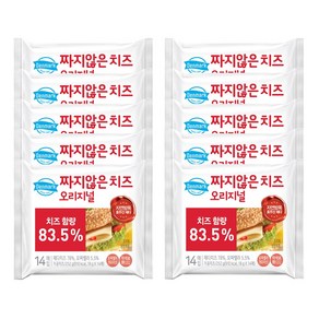 [동원] 덴마크 짜지않은 치즈 오리지널, 252g, 10개