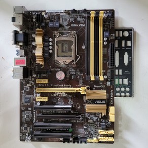 중고메인보드 ASUS H87-PRO(메모리슬롯4개), ASUS H87-PRO