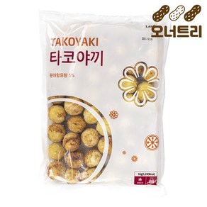 에어프라이어 요리 다코야키 1kg 문어 5% 오사카 문어 빵 업소용 냉동식품