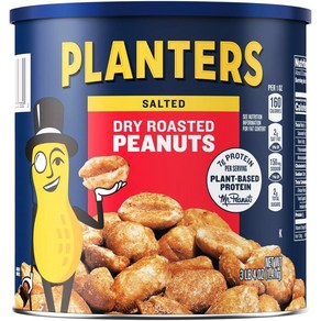 PLANTERS 플랜터스 드라이 로스티드 피넛 3LB(1.47kg), 1개