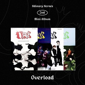 (CD) 엑스디너리 히어로즈 (Xdinay Heoes) - Oveload (2nd Mini Album) (랜덤 발송)