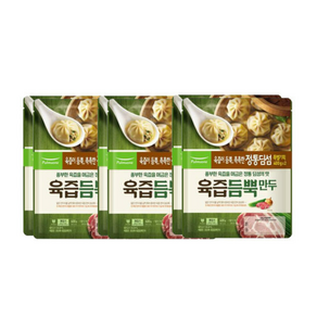 풀무원 육즙듬뿍만두 400g, 6개, 400mg