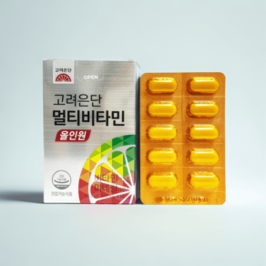 고려은단 멀티비타민 올인원 1560mg x 60캡슐, 1박스, 60정