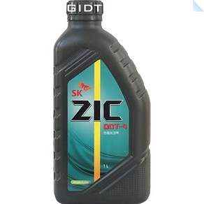 SK ZIC 지크 브레이크액 DOT4 1L DOT-4 브레이크오일, ZIC DOT-4 1L, 1개, ZIC 브레이크액 DOT-4 1L