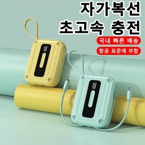 스타일닥터 고속 보조밧데리 20000mAh 일체형 멀티단자 보조배터리 120W 항공 표준에 부합