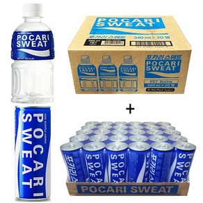 포카리스웨트 340ml(20pet) + 포카리스웨트 240ml(30캔), 1세트, 1ml