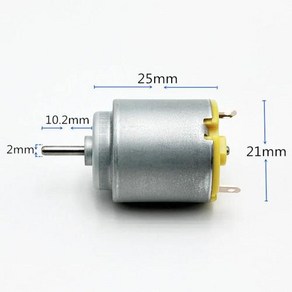 저소음 미니 140 라운드 모터 DC 6V 7.4V 9V 12V 11500RPM 마이크로 21mm RP140-12300 라운드 스핀들 모터 DIY 취미 장난감 선풍기 모델, 1개