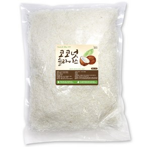 드랍쉽 코코넛 슬라이스 1kg, 1개