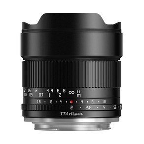 티티아티산 10mm F2 후지 X 마운트 블랙