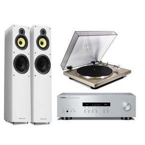 야마하 R-S202+데논 DP-300F+와피데일 CR 4.3화이트/하이파이오디오/당일발송