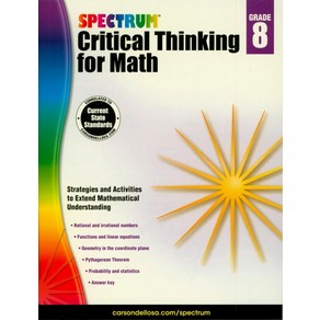 Spectum Citical Thinking fo Math Gade 8